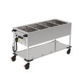 Rieber chariot bain-marie 4x GN 1/1