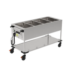 Rieber chariot bain-marie 4x GN 1/1