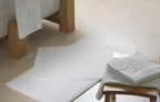 Tapis de bain en bouclette retorse 50x75cm - 700 g/m2