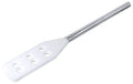 Spatule à mélanger, perforée, dimensions de la spatule 32x11 cm, longueur totale 120 cm