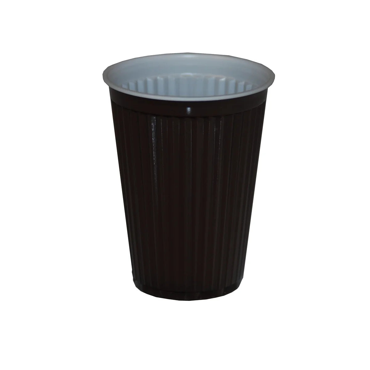 Papstar Thermo-Automatenbecher, Polystyrol, 0,18 l, braun/weiß - 100 Stk