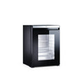 Réfrigérateur professionnel mini-bar noir - 33 l - porte vitrée  ouverture à gauche - HiPro Evolution