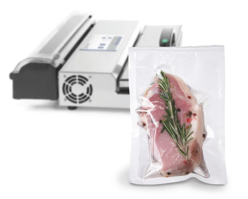 Rouleau de sachets de cuisson sous vide gaufrés 200x6000 mm