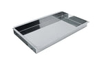 Schneider GN 1/1 Edelstahl Schnittkuchenblech mit Vorsatzschiene