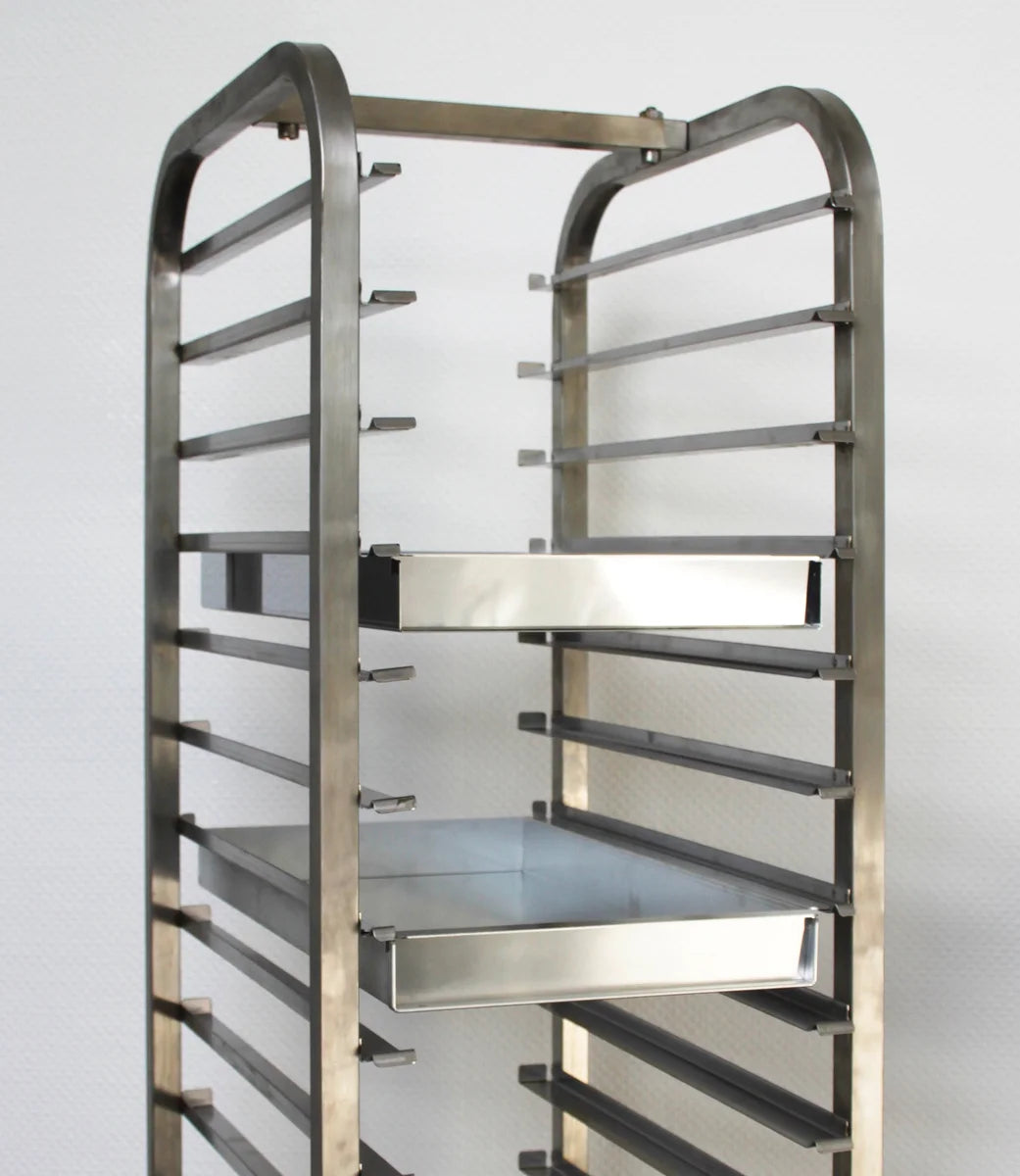 Schneider plaque à gâteaux à découper GN 1/1 en aluminium avec réglette frontale