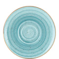Sous-plat Bonna Premium Porcelain Aura Aqua Rita, 35 cl, bleu clair - (12 pièces)