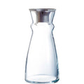 Carafe Arcoroc Fluid, 62 cl avec couvercle en plastique - (6 pièces)