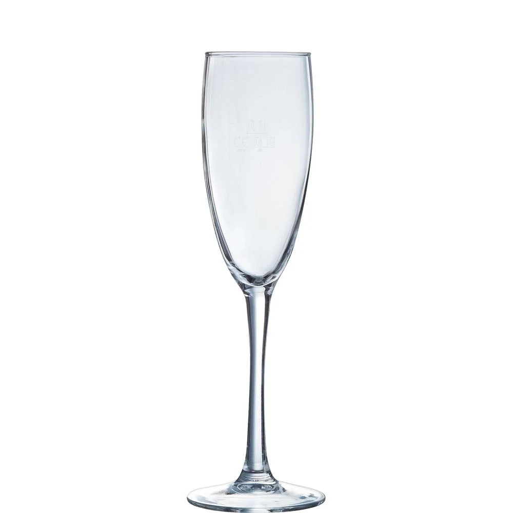 Arcoroc Vina flûte à champagne 19 cl avec trait de jauge à 0,1 l