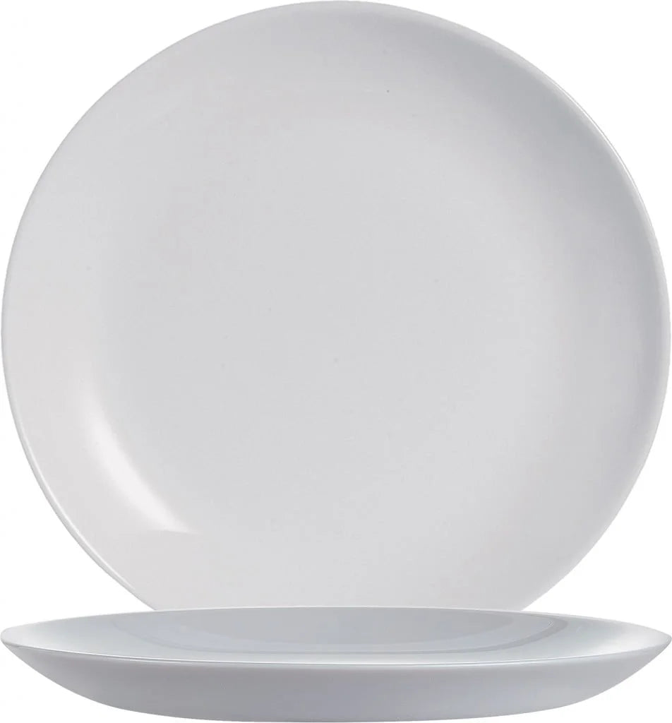 Arcoroc Evolutions Granit Assiette coupe plate 19 cm, grise