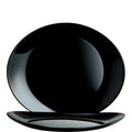 Arcoroc Evolutions Black Steakteller 30 x 26 cm, schwarz