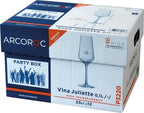 Arcoroc V. Juliette Sektkelch 23 cl mit Füllstrich bei 0,1 l, 12er Party Box
