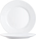 Arcoroc Restaurant White Teller flach 25,4 cm, weiß