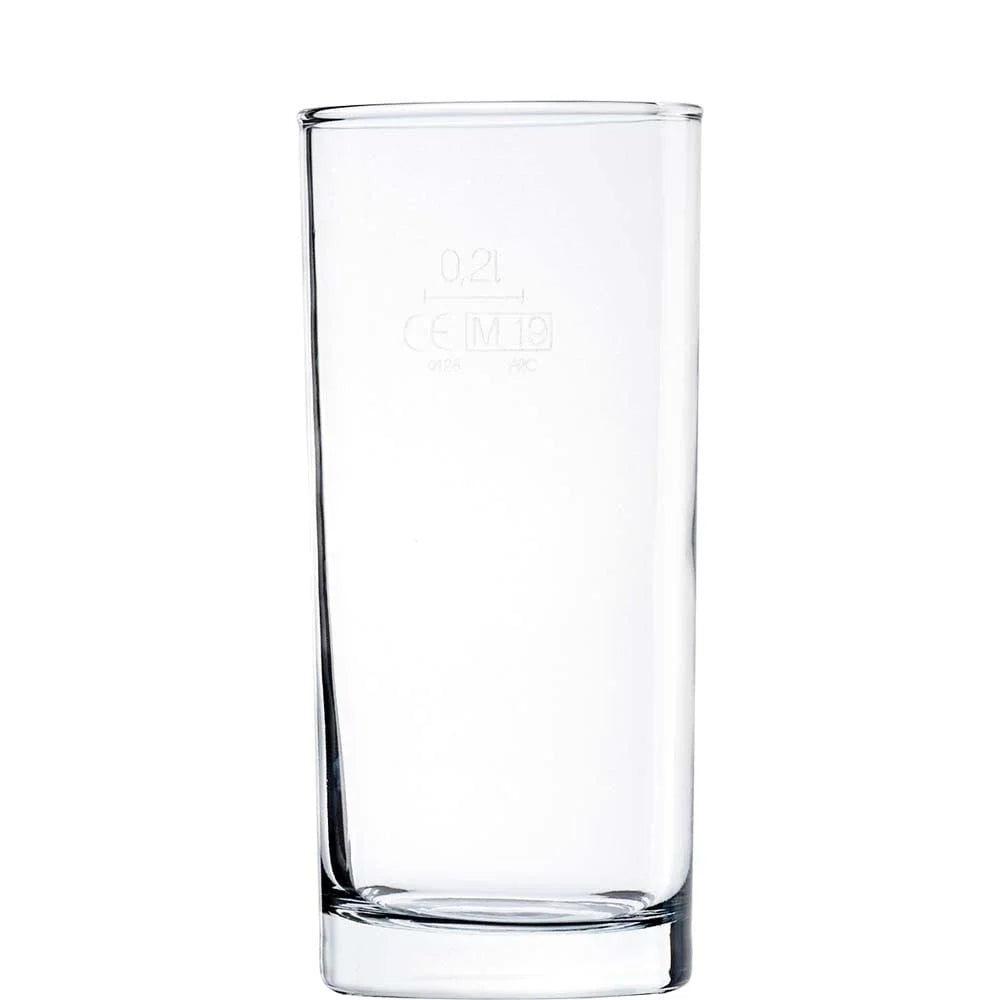 Arcoroc Amsterdam verre long drink 27 cl trait de jauge à 0,2 l