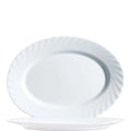 Plat ovale Arcoroc, Arcoroc Trianon Uni blanc, 29 cm