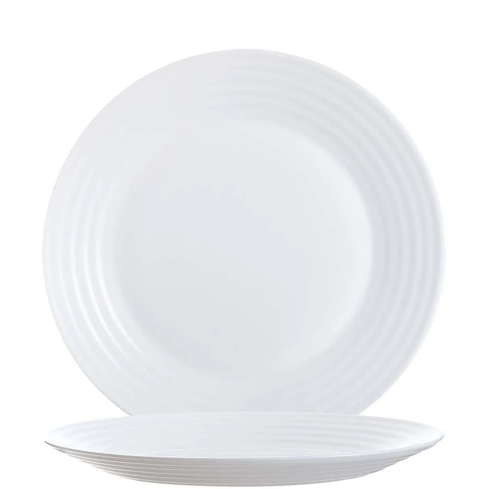 Arcoroc Stairo Uni blanc assiette à dessert plate 19 cm