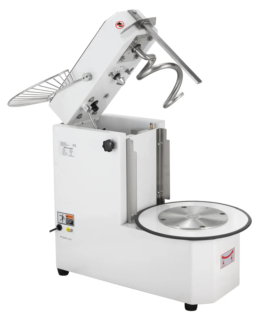 Teigknetmaschine ECO 30 Liter 230 Volt - variabler Kopf