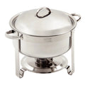 Chauffe-plat rond, inox, « Vienna »