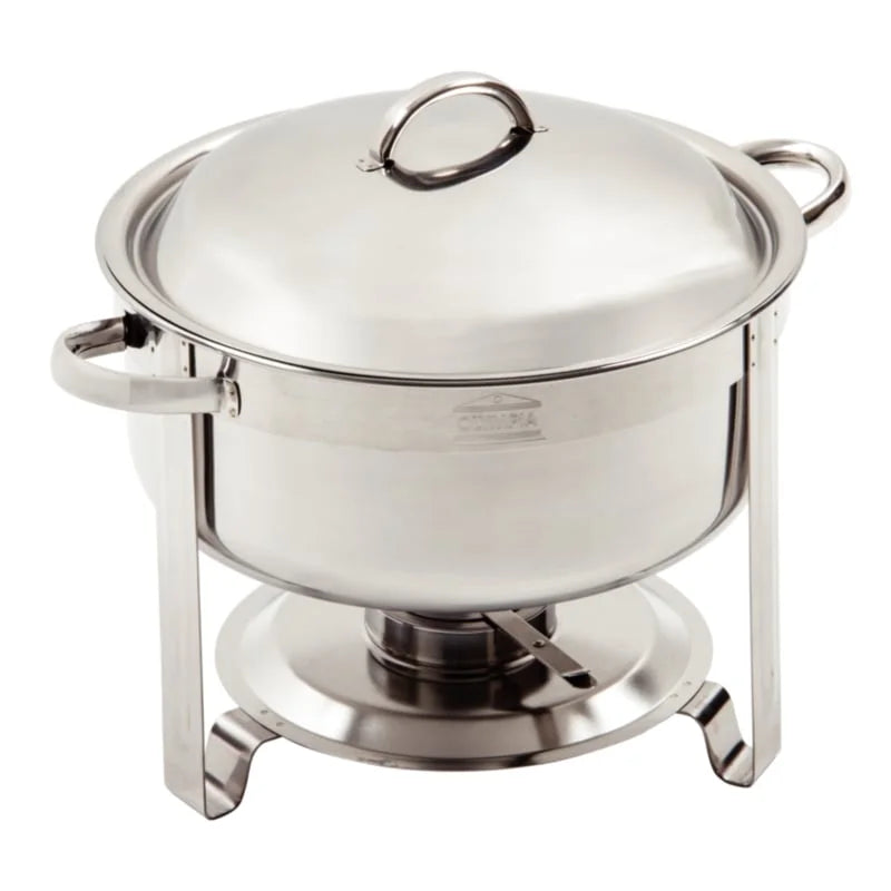 Chauffe-plat rond, inox, « Vienna »
