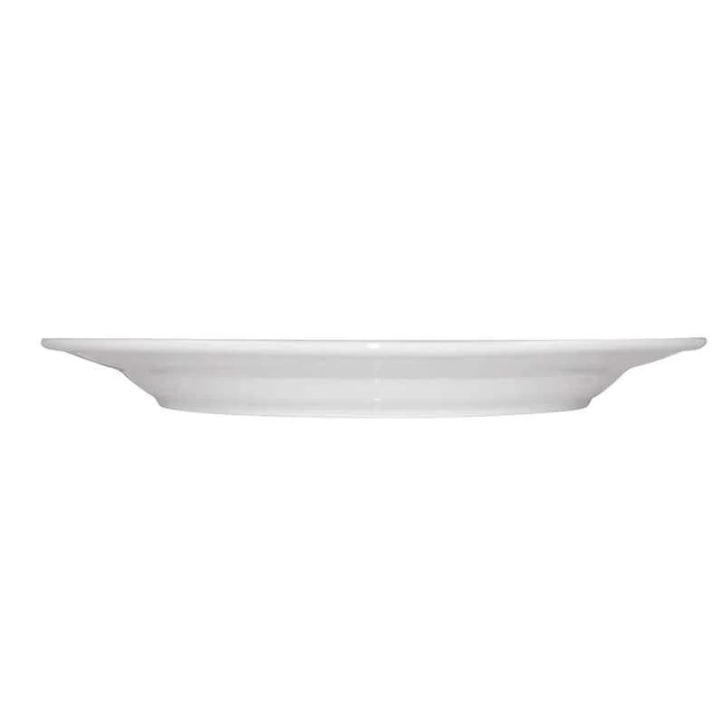 Olympia Whiteware Teller mit breiter Fahne 25cm - 12 Stk.