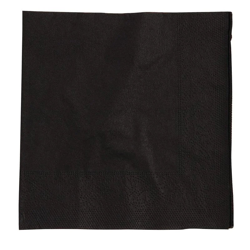 Serviettes de table noires pour F980 - 2000 pièces