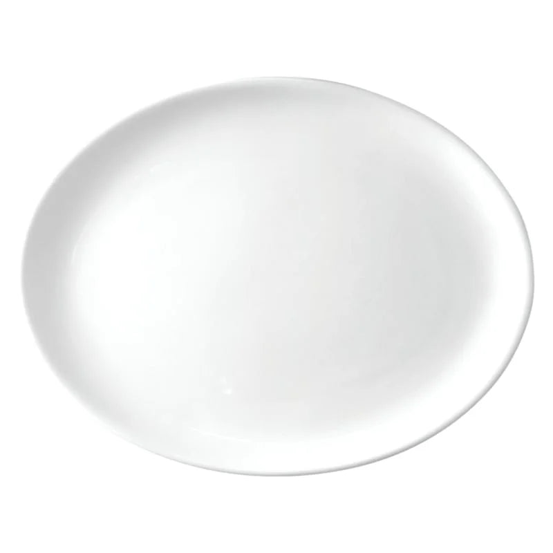 Athena Hotelware Assiette plate ovale 30,5 x 24,1 cm - 6 pcs.
