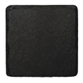 Plat de présentation en ardoise naturelle Olympia 130x130mm (Lot de 4)