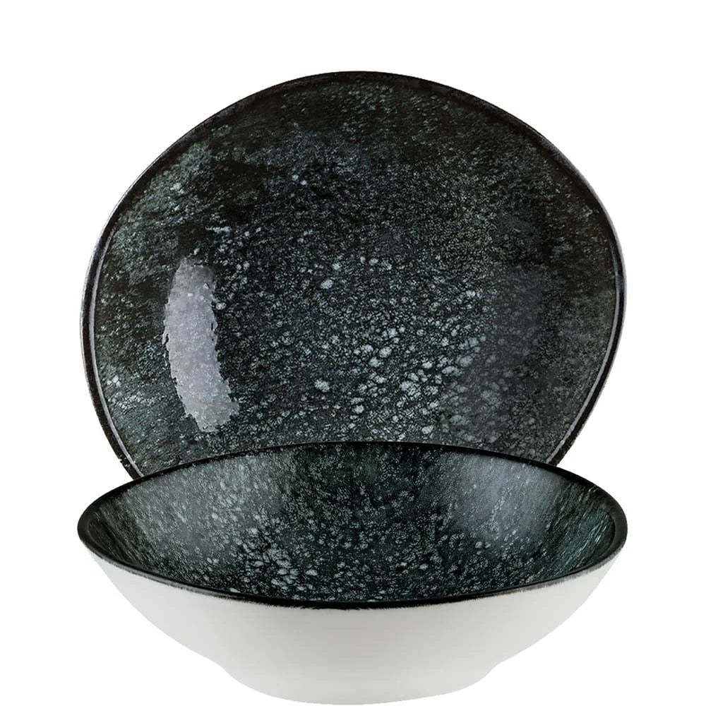 Bonna Premium Porcelain Cosmos Black Petit bol Vago 18 cm, noir