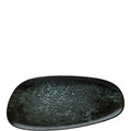 Bonna Premium Porcelain Cosmos Black Vago Platte oval 36 cm, schwarz