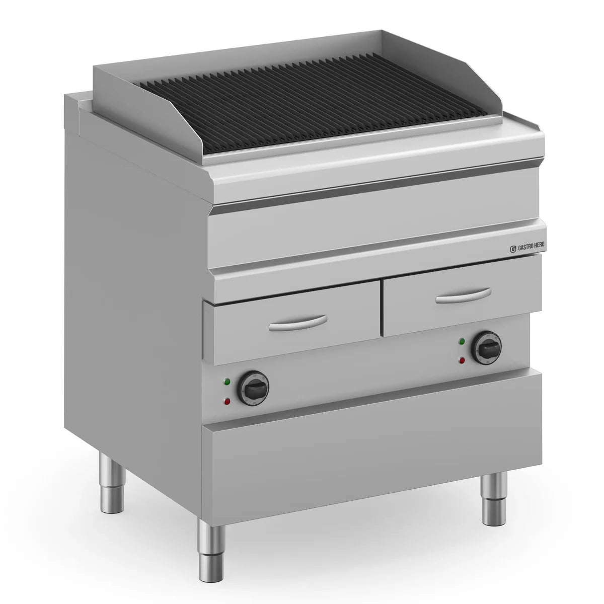 Grill à eau électrique Série 700 - 80/70 sur pied
