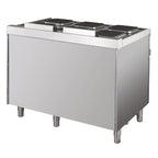 Elektroherd Serie 700 - 110/70 mit Elektrobackofen - 6 quadratische Kochfelder - 20,9 kW