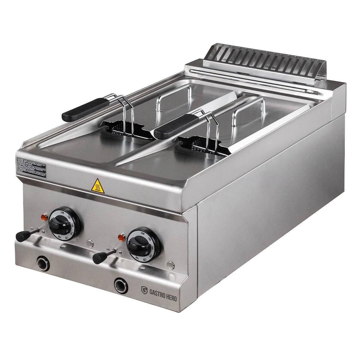 Elektrofritteuse Serie 700 - 40/70 - 6+6 Liter - Tischgerät