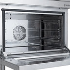 Gasherd Serie 700 - 70/70 mit Elektrobackofen, Umluft  - 4 Kochstellen - 30,6 kW