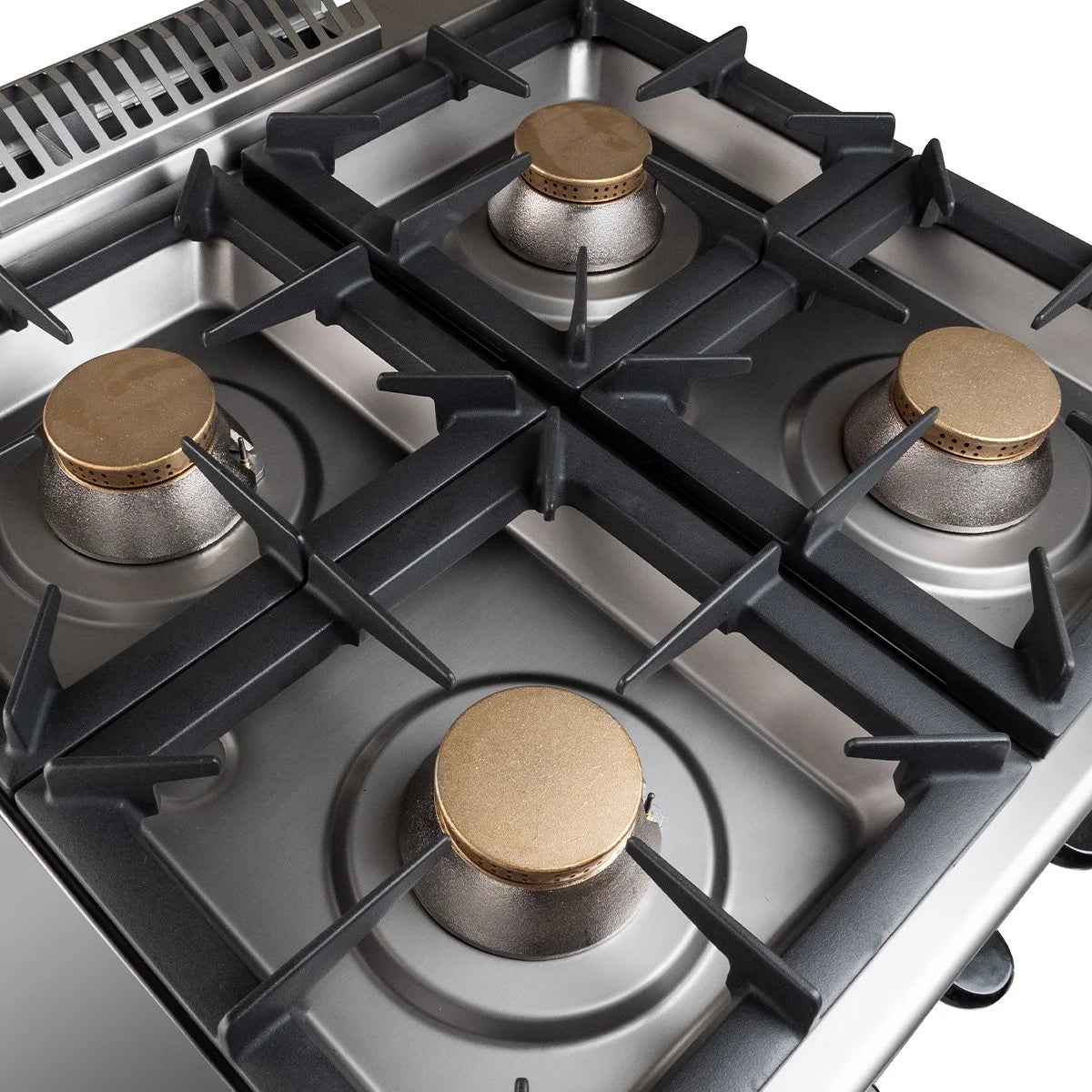 Gasherd Serie 700 - 70/70 mit Gasbackofen - 4 Kochstellen - 34 kW