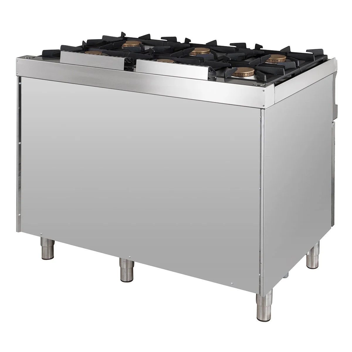 Gasherd Serie 700 - 110/70 mit Gasbackofen - 6 Kochstellen - 48 kW
