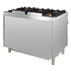 Gasherd Serie 700 - 110/70 mit Gasbackofen - 6 Kochstellen - 42 kW