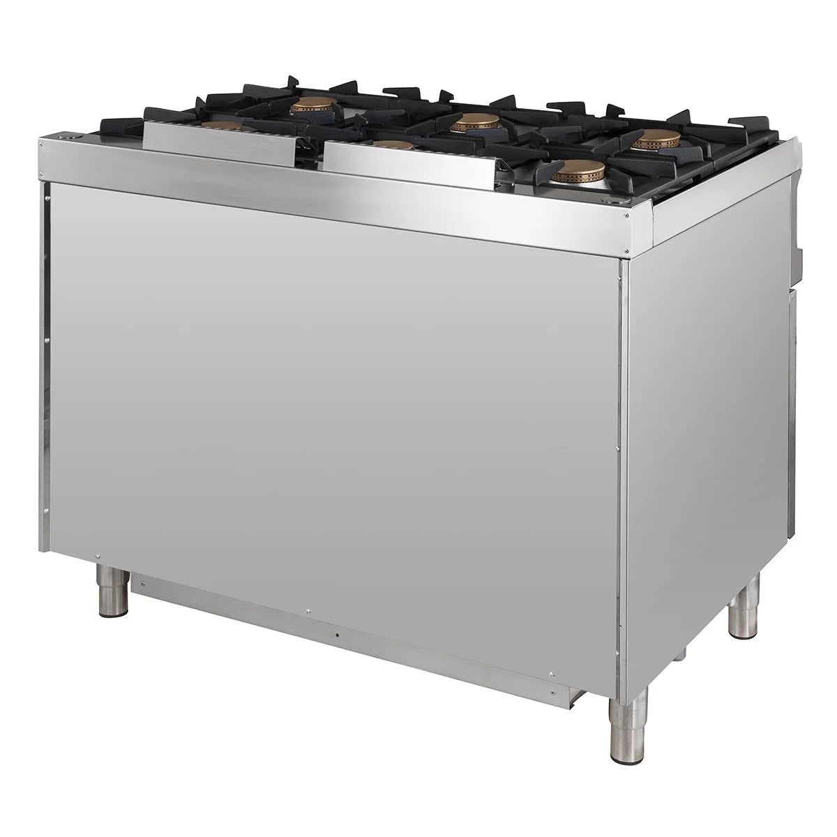 Gasherd Serie 700 - 110/70 mit Gasbackofen - 6 Kochstellen - 42 kW