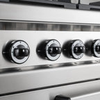 Gasherd Serie 700 - 110/70 mit Gasbackofen - 6 Kochstellen - 42 kW