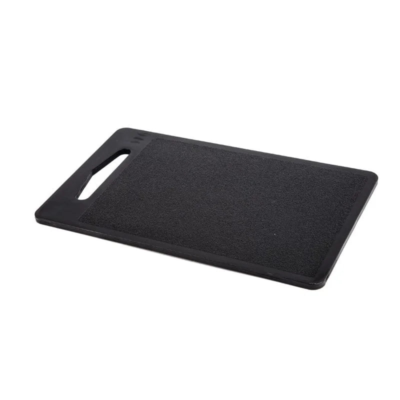 Planche à découper de bar rectangulaire Hygiplas noire 255 mm