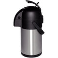 Pichet à pompe Olympia en acier inoxydable 2,5 litres