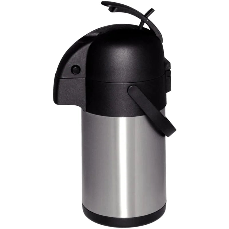 Pichet à pompe Olympia en acier inoxydable 2,5 litres