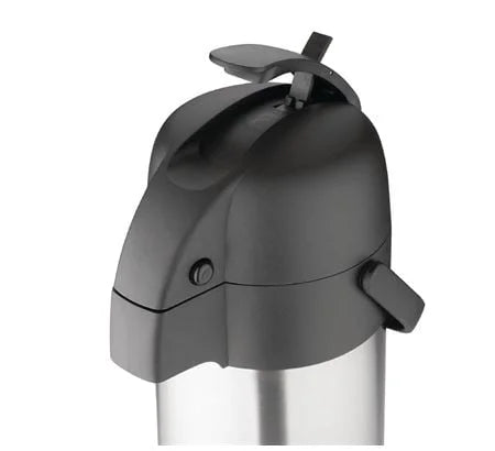 Pichet à pompe Olympia en acier inoxydable 2,5 litres