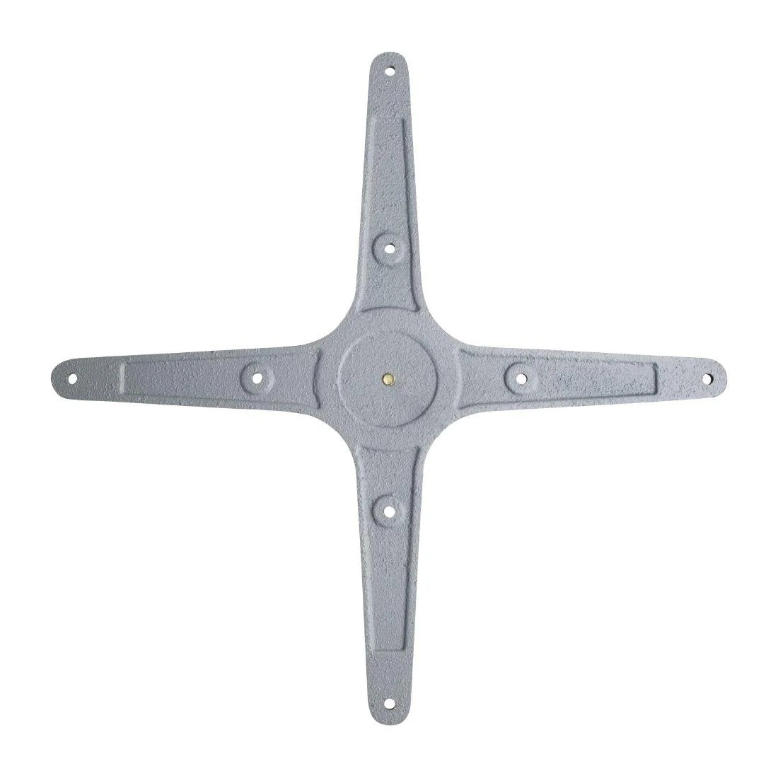Bolero Tischgestell mit Fußkreuz aus Aluminium 680 mm
