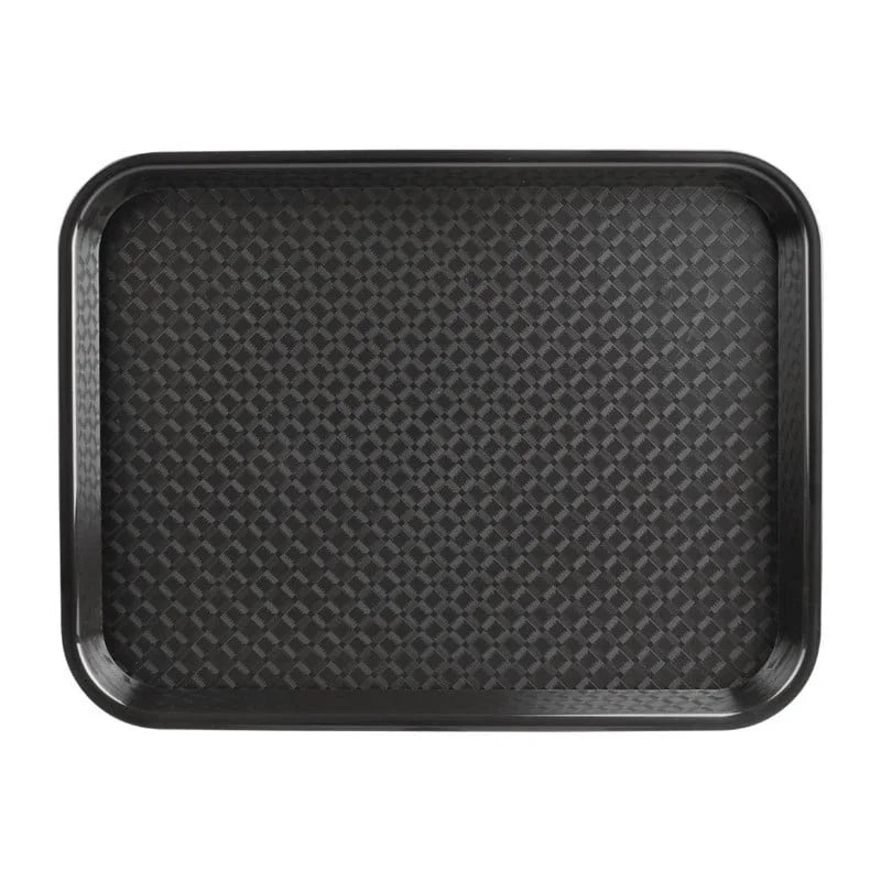 Plateau fast-food Kristallon noir 345 x 265 mm