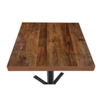 Bolero quadratische Tischplatte Urban Dark 70cm