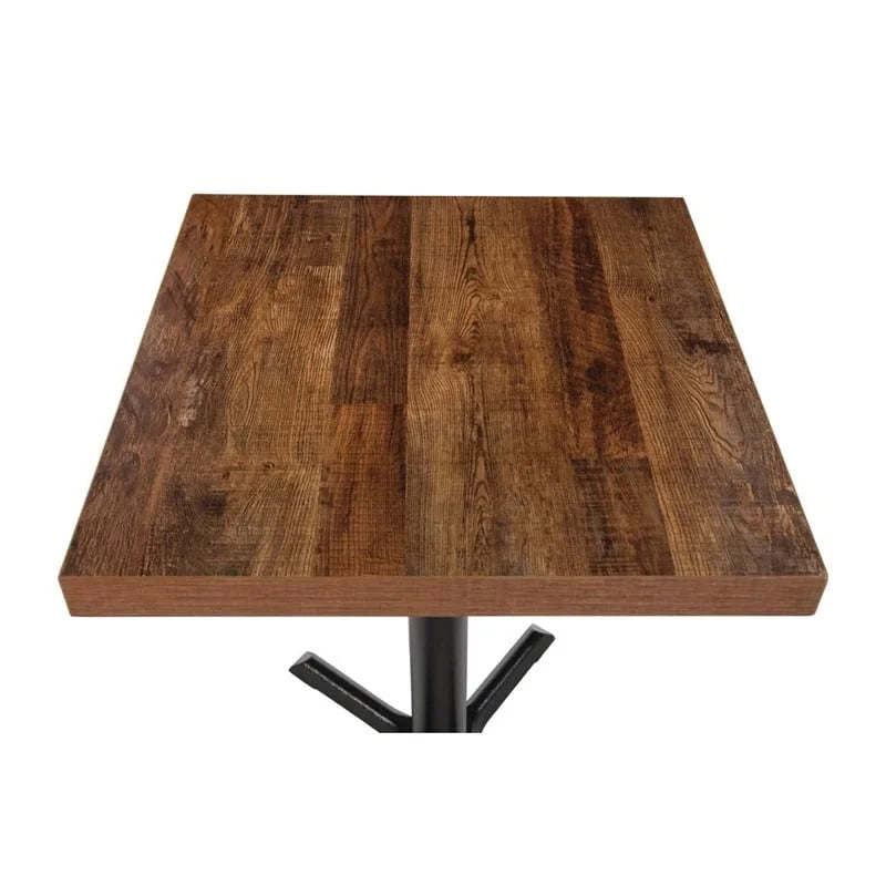 Bolero quadratische Tischplatte Urban Dark 70cm