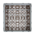 Cambro Panier lave-verres beige à 25 compartiments hauteur max. des verres 13,3 cm