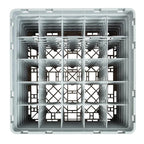 Cambro Panier lave-verres beige à 25 compartiments hauteur max. des verres 29,8 cm