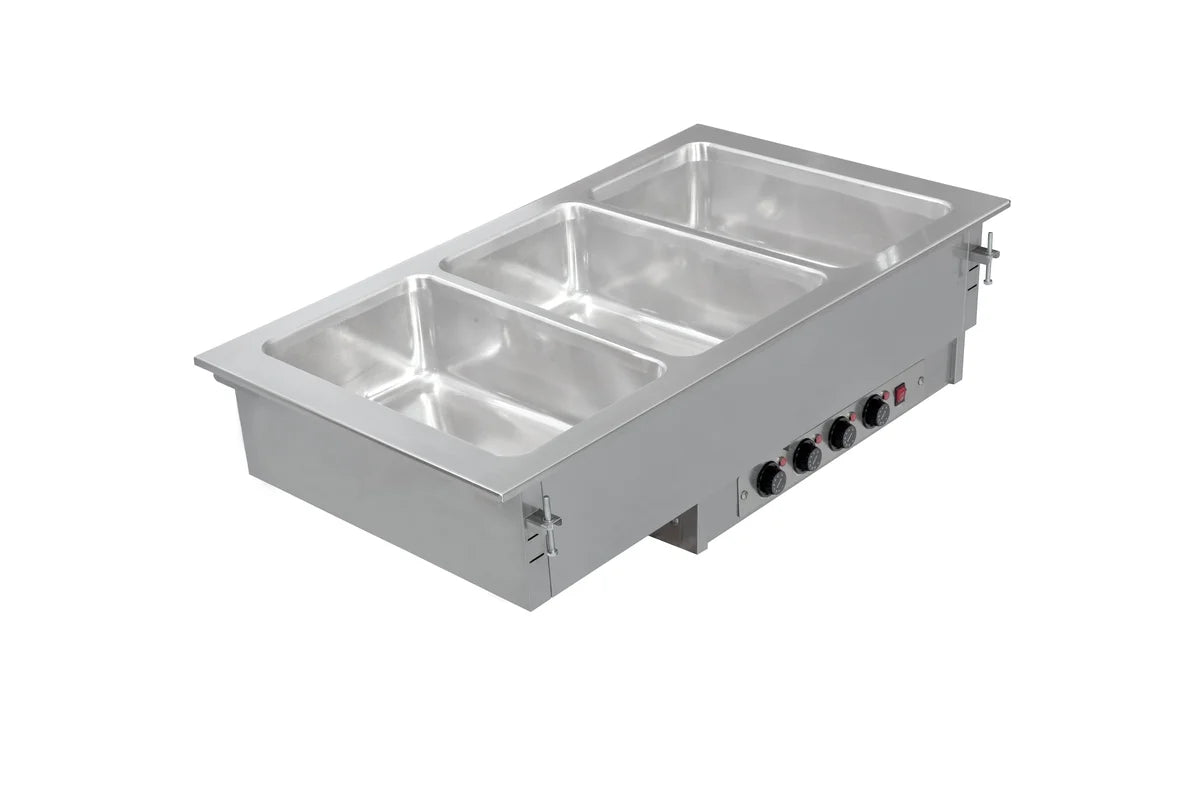 Bain-marie encastrable 3 GN 1/1 individuel
