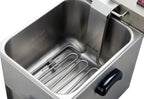 Friteuse électrique ECO 10 litres avec robinet de vidange