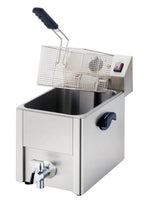 Friteuse électrique ECO 10 litres avec robinet de vidange